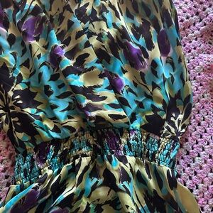 Vibrant Animal Print Dress